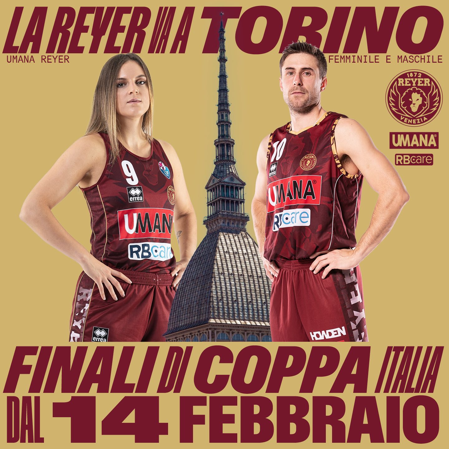 Le Due Squadre Dell Umana Reyer Alle Finals Di Coppa Italia A Torino